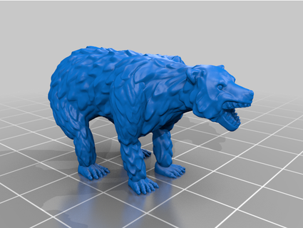 Frosthaven kutup ayı sanaljason 3d print model - Mito3D