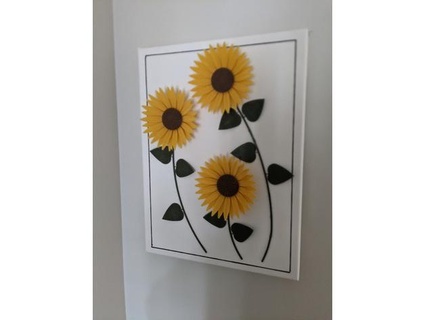 sunflower wall art malcs4  3d print model - Mito3D