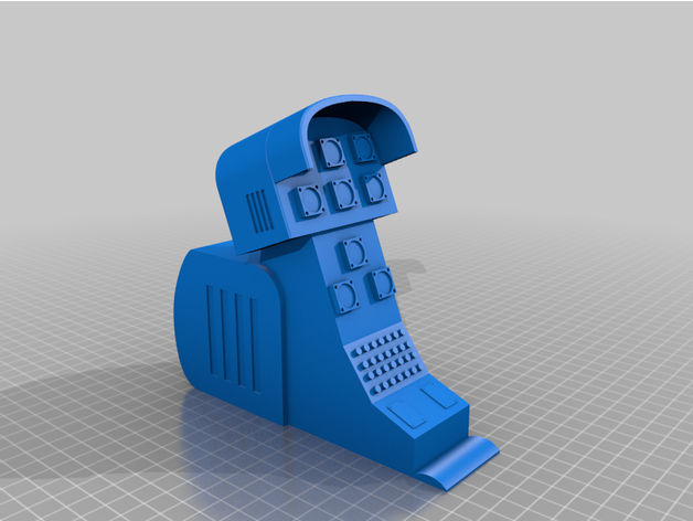 cockpit alouettte flugsport 3D print model - Mito3D