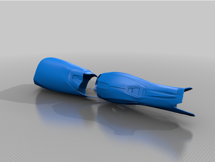 ferro mann gambe merluzzo justinthomaz 3d print model - Mito3D