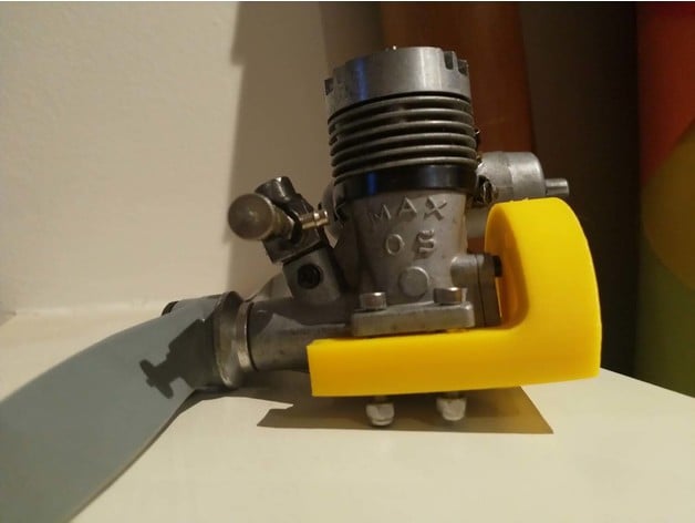 nitro 20 25 motor binmek rc uçak Jangy 3D print model - Mito3D