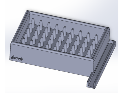 kitchen sponge dropping rack derneb 3d print model - Mito3D