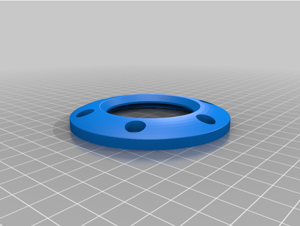Lenkung Rad Center Ring beenden 3d print model - Mito3D