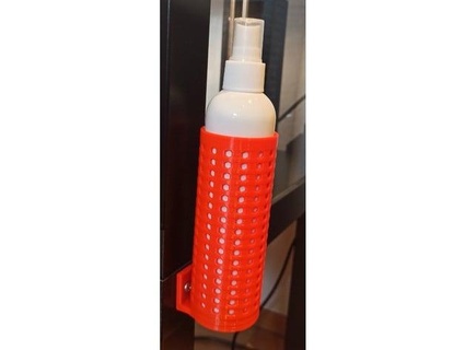 torcer sostenedor botella rociar soporte flaconorris 3d print model - Mito3D
