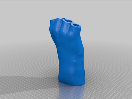 frozen glove - injury reliever night6488 3d print model - Mito3D