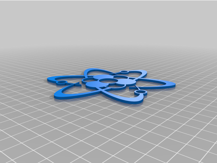 100hex atom zipox 3d print model - Mito3D