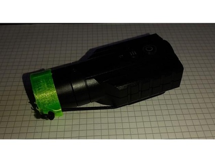 lente cobrir bainha câmera corrida escopo cam Leve mib45 3d print model - Mito3D