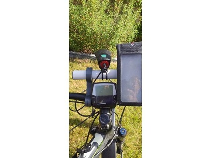accessoires titulaire soutien bicyclette guidon diam 32mm 1 4 gameboy95 3d print model - Mito3D