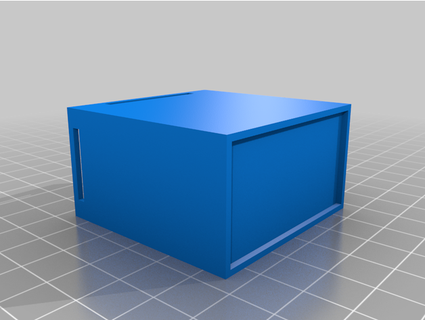 single uso sicurezza rasoio lama disposizione scatola happyamosfun 3d print model - Mito3D