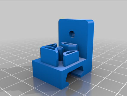 filamento guia grampo v3 grosso papai oso 3d print model - Mito3D