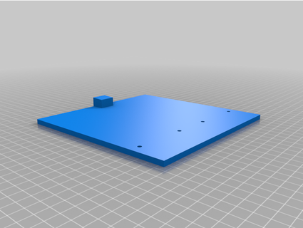 honeycomb bravo alpha mouse pad mount papa oso 3d print model - Mito3D