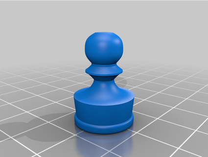 xadrez peça asd0 3d print model - Mito3D