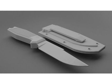 short knife sheath maxdebrabander 3d print model - Mito3D