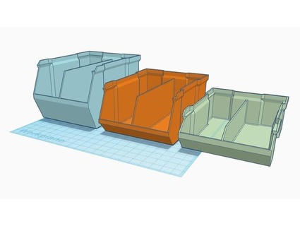 altura empilhável caixa teikjoon 3d print model - Mito3D