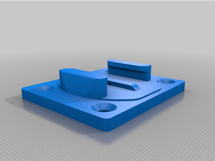wall desk mounted gopro thatcouper 3d print model - Mito3D