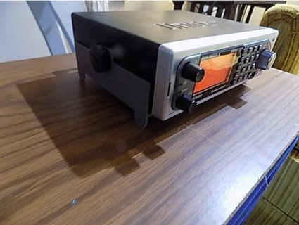 uniden apilado escáner estante cajón 3d print model - Mito3D