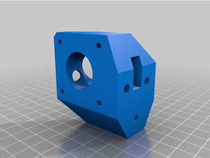 alfawise u20 - y-axis stepper motor mount dailyfrankpeter 3d print model - Mito3D
