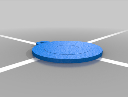 3 cor circular medalha pro robot xxl 3d print model - Mito3D