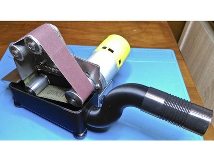 poeira extrator mini elétrico cinto lixadeira buszmen61 3d print model - Mito3D
