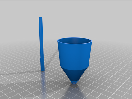 bleed cup plunge felixhz 3d print model - Mito3D