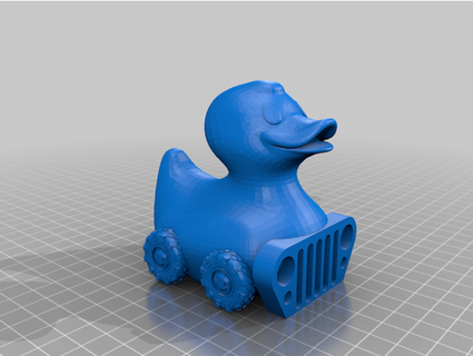 jeep duck remix benags 3d print model - Mito3D