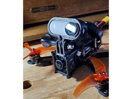 geprc smart 35 gopro style mount kevonmccreary 3d print model - Mito3D
