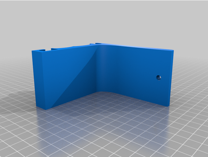 3x3 grid wall bracket wjwdesign 3d print model - Mito3D