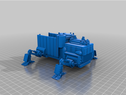 fhw leg truck simple print thefreeheathen 3d print model - Mito3D