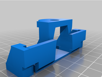 linear trilho cinto monte ender 3 escolher rezar 3d print model - Mito3D