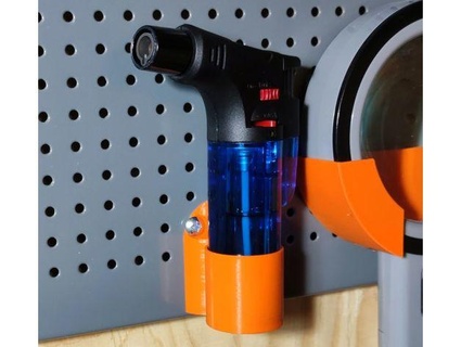biltema pegboard holder small burner iplo 3d print model - Mito3D