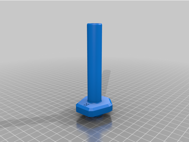 meaker mk 18 demo rocket post artificialarmory 3D print model - Mito3D