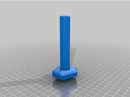 meaker mk 18 demo rocket post artificialarmory 3d print model - Mito3D
