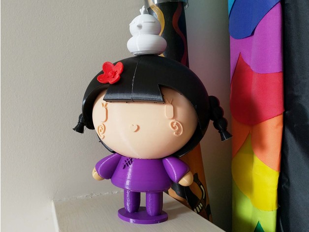 ching pucca anime desenho animado mostrar mmu Jangy 3D print model - Mito3D