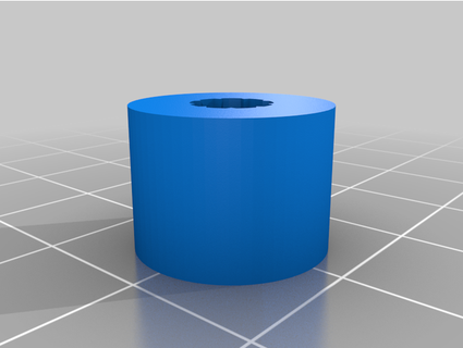potentiometer knob housing astlexjohn 3d print model - Mito3D
