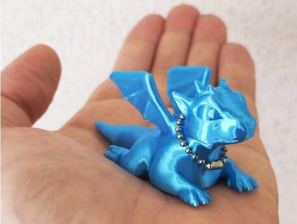 boris baby dragon 20 prima 3d print model - Mito3D