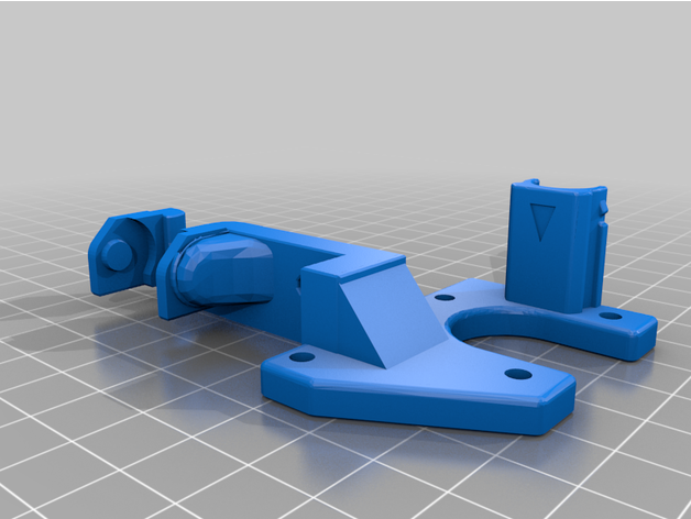 hydra bowden head chain link porterhouse21 3D print model - Mito3D