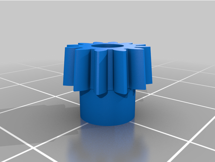 Lego duplo entrenar caja cambios bisel engranaje johndoe31415 3d print model - Mito3D