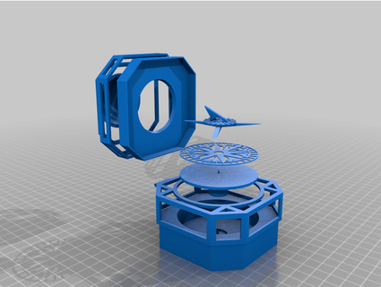 jack sparrow compass - seperated color ianmoone89 3d print model - Mito3D