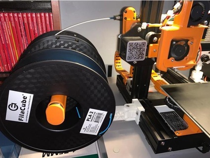 ender 3 côté bobine titulaire soutien remplisseur filament sais 3d print model - Mito3D