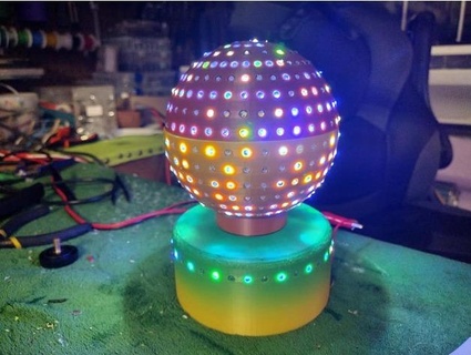 disco sphere super sphere snkbyt3d  3d print model - Mito3D