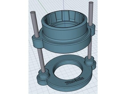 makita drill press attachment lemkil76 3d print model - Mito3D