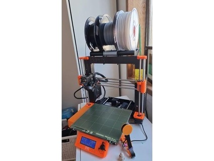 prusa i3 mk3+ filament bobine gestion guérison 3d print model - Mito3D