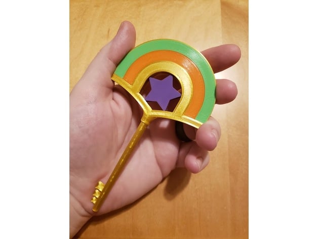 rainbow brite key land diniertodesigns 3D print model - Mito3D