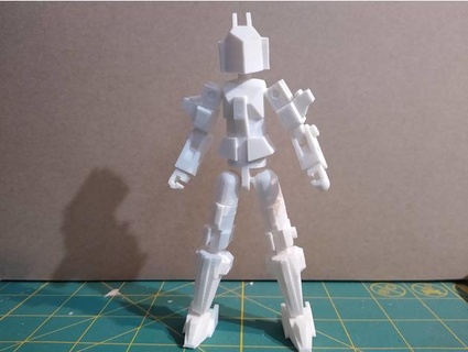 cyborg soldier doiboy35 3d print model - Mito3D
