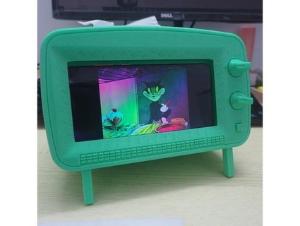 mini tv phone holder tissue 3dprintinginlife 3d print model - Mito3D