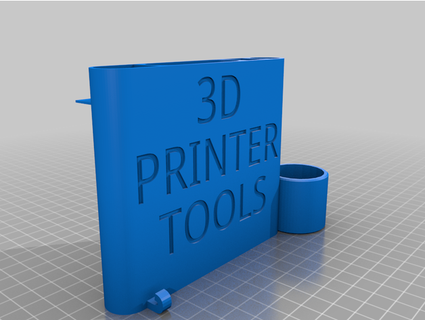 printer tool holder laptop-guy 3d print model - Mito3D