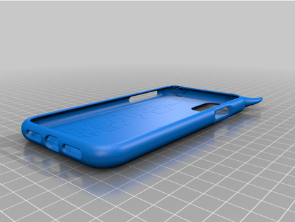 blackclover asta horn phone case macdaddymarquan 3d print model - Mito3D
