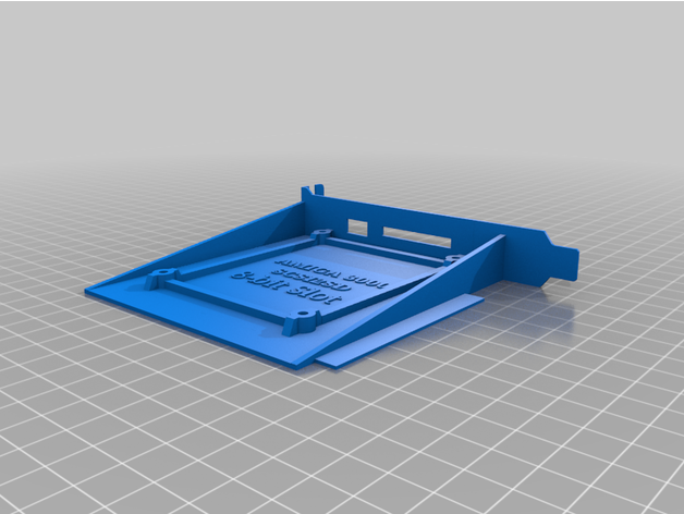 amiga 3000 scsi2sd 8 bit fente papabearaz 3D print model - Mito3D