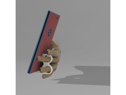 phone holder - hand stress relief mazzah 3d print model - Mito3D
