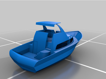 Sport Yacht michellej2018 3d print model - Mito3D